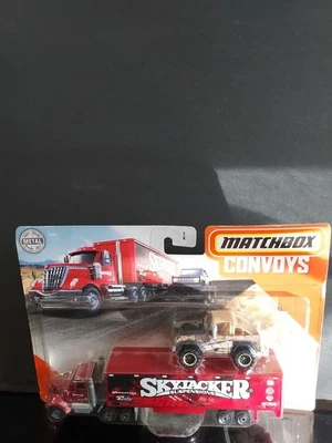 Matchbox Convoys Skyjacker Lonestar Cab & Box Trailer W/ 1972 Ford Bronco 4x4 G1 - Image 1 of 2