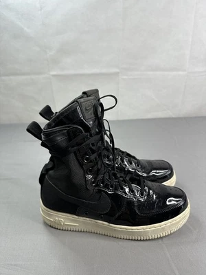 Botas Nike SF Air Force 1 High Ruby Rose negras AJ0963-001 para mujer talla 7,5 Foto 1 de 4