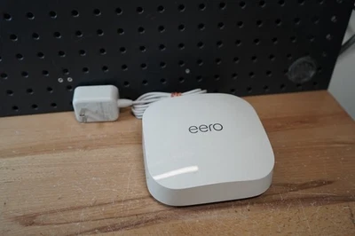 (M) Eero Pro 6E Tri-Band Mesh Wi-Fi Router S010001 with OEM Power Cable Cord - Image 1 of 4