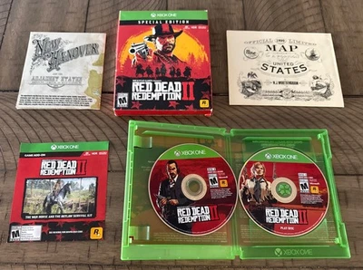 Red Dead Redemption 2 Special Edition (Xbox One, 2018) Complete CIB Tested - Image 1 of 4
