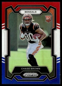 2023 Panini Prizm Rookie Red White & Blue Chase Brown #318 - Bild 1 von 2
