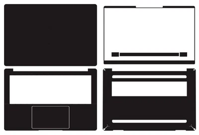 KH Sticker Skin Cover for HP BookPro 14 (2025) 14-fr0041TU Laptop Carbon Decals - Image 1 of 4