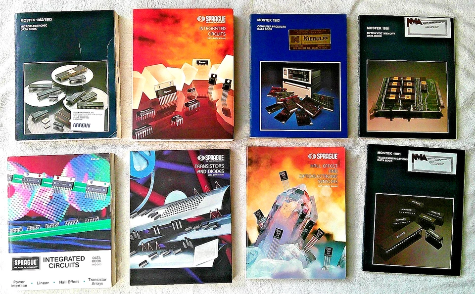 Collection of 8 Mostek & Sprague Data Books - Image 1 of 4