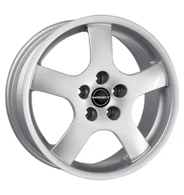 Borbet CB 16-inch (7.5J x 16H2) 5-spoke Alloy Wheels - Image 1 of 4