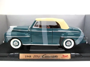 YAT MING ROAD SIGNATURE - 1948 FORD CONVERTIBLE (TOP UP) - 1/18 DIECAST - Picture 1 of 18
