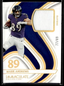 L43,992 - 2023 Immaculate Collection Numbers Relic #39 Mark Andrews /89 - Picture 1 of 2