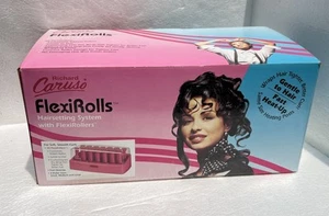 Rizadores vintage Flexi Rolls Richard Caruso Hot Rollers 11296 20 Flexirolls 1994 - Imagen 1 de 5
