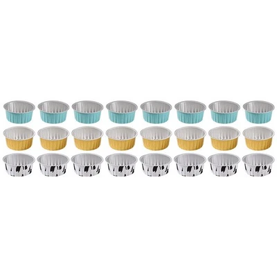  30 Pcs Mini-Backformen Tortenformen Cupcake-Backförmchen Backbecher - Bild 1 von 4