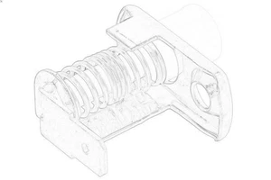 Switch, handbrake warning light OE FIAT 1336822080 for BOXER Bus 2 2015-2019 - Picture 1 of 8