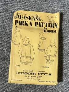 Patrón Parka Alaska para Niños Talla 12 Pecho 30 - Imagen 1 de 2