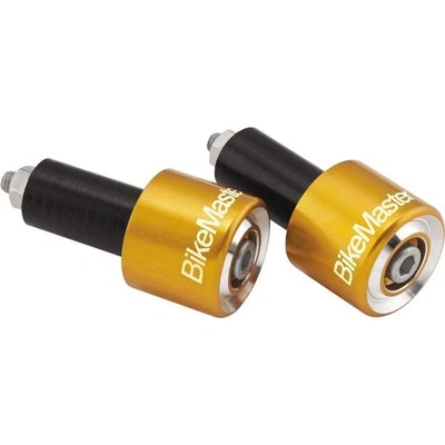 Extremo de barra de aluminio anodizado Bikemaster Billet - dorado - YC-818-GLD Foto 1 de 4