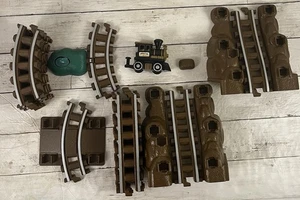2001 Lincoln Logs Original Gold Mine Express Train Set Toys R Us Hasbro - Picture 1 of 15