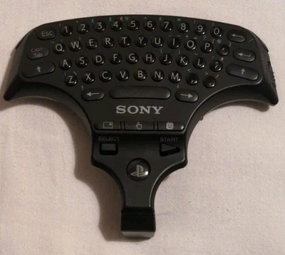 Teclado Inalámbrico Oficial Original SONY PlayStation 3 PS3 Negro - Sin Probar  Foto 1 de 2