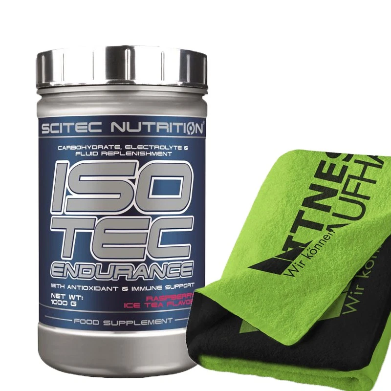 (20,90 EUR/kg) Scitec Nutrition Isotec Endurance 1000g Gainer + Handtuch - Bild 1 von 1
