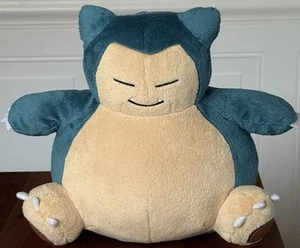 Pokemon Snorlax 9 Inch Plush Figure EUC - Picture 1 of 6