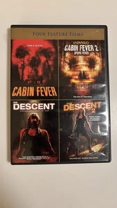 Cabin Fever/Cabin Fever 2/The Descent/The Descent 2 (4 DVD Set) Horror. - Imagen 1 de 4