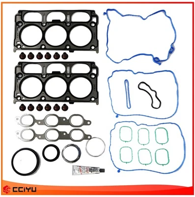 Head Gasket Set Fits 2014-2021 GMC Sierra Chevy Silverado 1500 4.3L V6 12632968 - Image 1 of 4