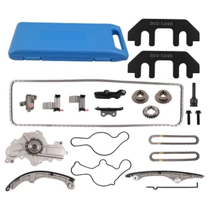 Juego completo de herramientas y cadena de distribución y bomba de agua para Ford Edge 3,5 L 2007-2010 - Imagen 1 de 9