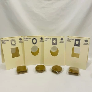 Cricut Cuttlebug Anna Griffin 4 Embossing Frame Folders 4 New Insert Packs - Picture 1 of 11
