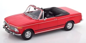 BMW 2002 convertible 1968 rojo escala 1:18 KKDC181103 - Imagen 1 de 7