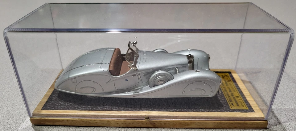 EMC 1/43 1935 Mercedes 540K W29 Roadster King Ghazi Erdmann & Rossi Top Down /50 - Image 1 of 4