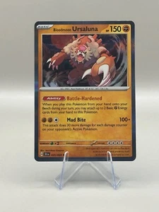 Bloodmoon URSALUNA #025/064 POKEMON Shrouded Fable (Holo Rare, NM) ENGLISH - Picture 1 of 4