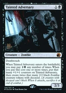 Magic Magic Contaminada Adversario Sellada Tarjeta de Prelanzamiento Innistrad Midnight Hunt Casi Nueva - Imagen 1 de 1