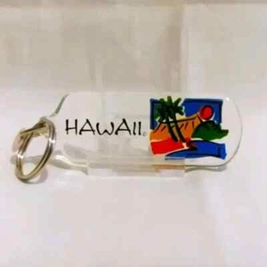 Llaveros vintage hawaianos de acrílico y metal para mujer - Imagen 1 de 1