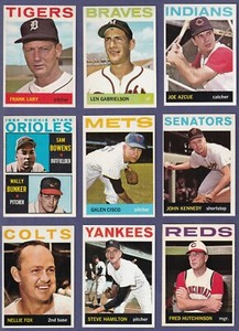 1964 Topps Baseball (197-283) * You Pick * Conditions Listed