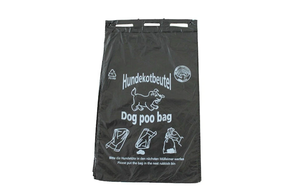 Hundekotbeutel SCHWARZ ÖKO Hundekottüten Gassibeutel Hundebedarf 20 x 32 cm - Bild 1 von 1