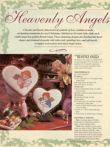 Heavenly Angels & Still Life Recorker Cross Stitch Magazine Patterns - 2 Designs - Picture 1 of 3