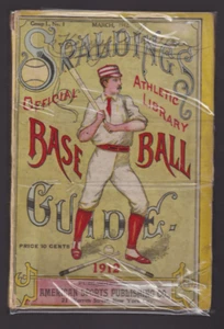 1912 Spalding Baseball Guide W Ty Cobb (Loose Binding) - Picture 1 of 14