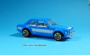 2015 Hot Wheels Loose '70 Ford Escort RS1600 Blue Combine Shipping Brand New - Picture 1 of 1