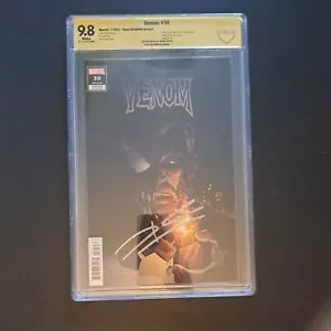 VENOM #30 STEGMAN VARIANTE CBCS 9.8 VERIFIZIERTE SIGNATUR BAM! SIGNIERT DONNY CATES - Bild 1 von 3