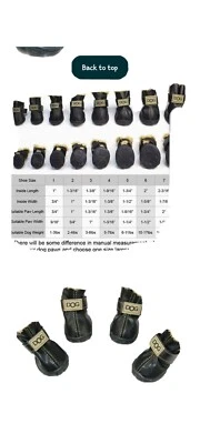 Zapatos para perros Mascotas Impermeables Pequeños Grandes Perros Botas Algodón 4pcs piel Botas antideslizantes Set Foto 1 de 4