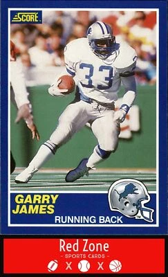 1989 Score - #94 Garry James NM Set Break. - Image 1 of 2