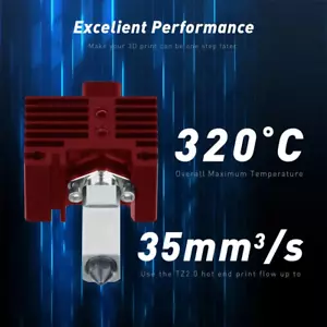 V2 High Flow Hotend do Bambu Lab P1P P1S X1 X1C Wymienna dysza ulepszona - Zdjęcie 1 z 10