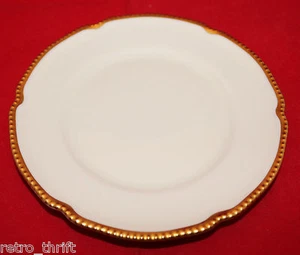 Castleton China Sovereign White Gold Trim Bread and Butter Plate 16.5cm 6.5" USA - Picture 1 of 12