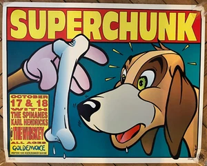 FRANK KOZIK poster SUPERCHUNK Screenprint Original signed - Bild 1 von 1