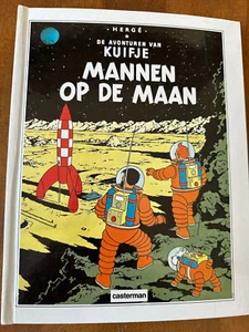 Hergé Tintin Pop Up Dutch Hallmark Kuifje op de Maan 1st edition - Picture 1 of 24