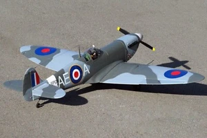 RC Airplane Aircraft Warbird Fighter Nexa Spitfire Mk.IX 1540mm 60" Wingspan ARF - Picture 1 of 7