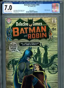 Detective Comics #403 (DC 1970) certificado CGC 7,0 - Imagen 1 de 3