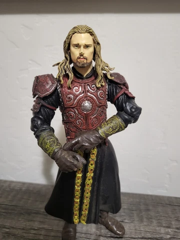 2004 Lord Of The Rings ToyBiz Action Figure 6"Eomer Return Of The Kings AX Cover