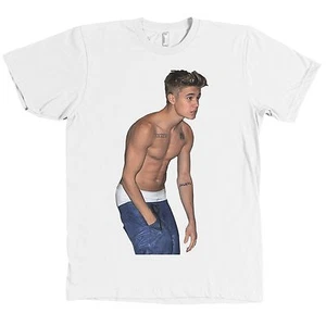 Justin Bieber Shirtless Bella + Canvas T Shirt Belieber Tee QUALITY & SOFT NEW - Picture 1 of 2