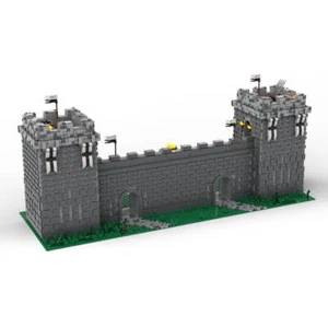 MOC-147993 Medieval Castle Architecture Model Building Blocks 6333 Pieces - Picture 1 of 6