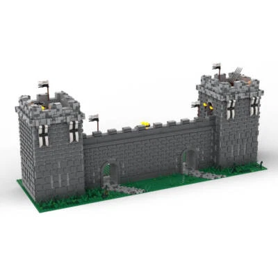 MOC-147993 Medieval Castle Architecture Model Building Blocks 6333 Pieces - Image 1 of 4