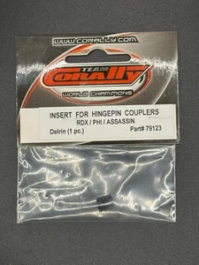 Team Corally Vintage 79123 Insert for Hingepin Couplers RDX/PHI/Assassin - Picture 1 of 2