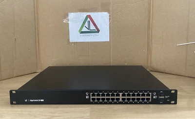 Ubiquiti EdgeSwitch 24 (500W) PoE+ Switch Ubiquiti M/N: ES-24-500W EdgeSwitch 24 - Image 1 of 4