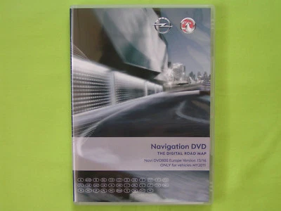DVD NAVIGATION OPEL NAVI 800 EUROPA 2016 INSIGNIA ASTRA J MERIVA B MODELLJ. 2011 - Bild 1 von 4