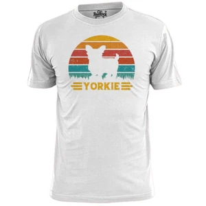 Camiseta con logotipo de perro Yorkie para hombre mascota perro sabueso Yorkshire Terrier - Imagen 1 de 1